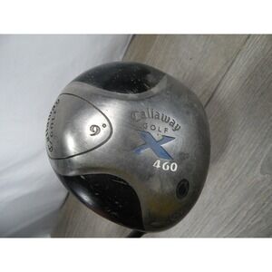 Callaway Golf X 460 Driver 9 Degree Fujikura 65g Stiff Flex Graphite Shaft 44.5"